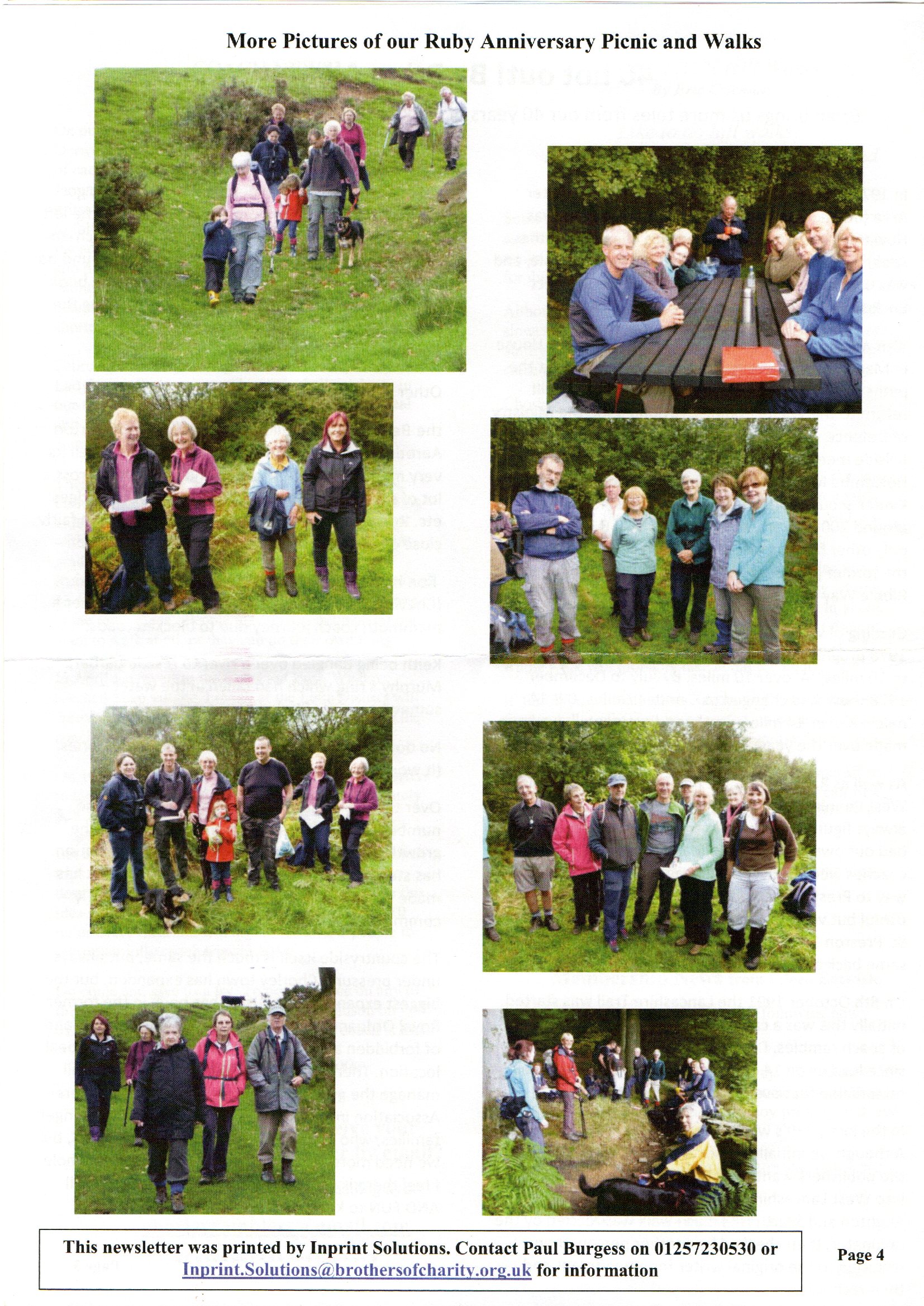 Ruby Anniversary Picnic and Walk